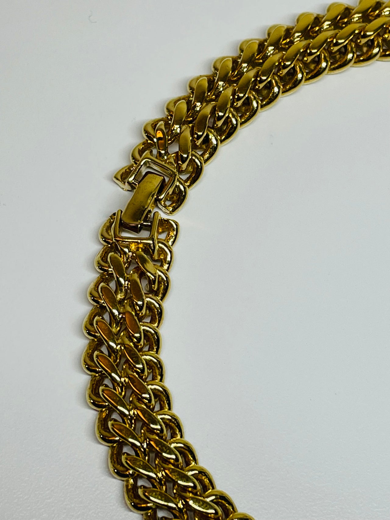 Monet Chunky Gold Collar
