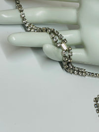Thumbnail for Silver Rhinestone Choker