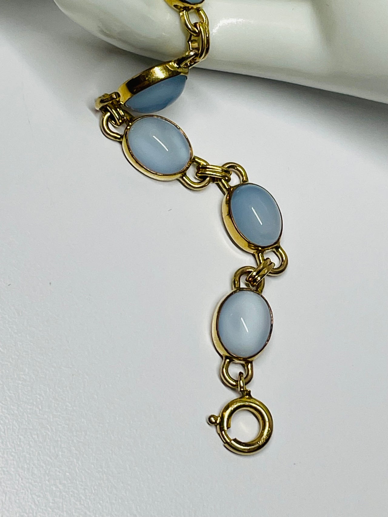 Gold Fill Moonstone Bracelet