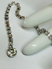 Thumbnail for Silver Rhinestone Choker