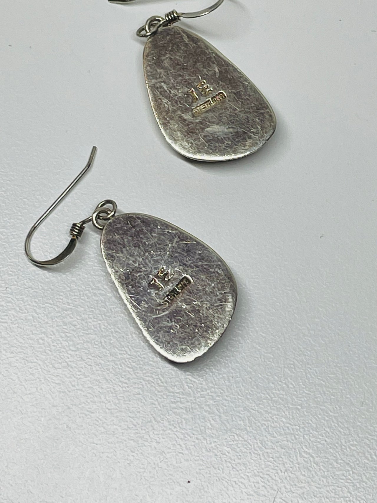 Sterling Dendritic Earrings