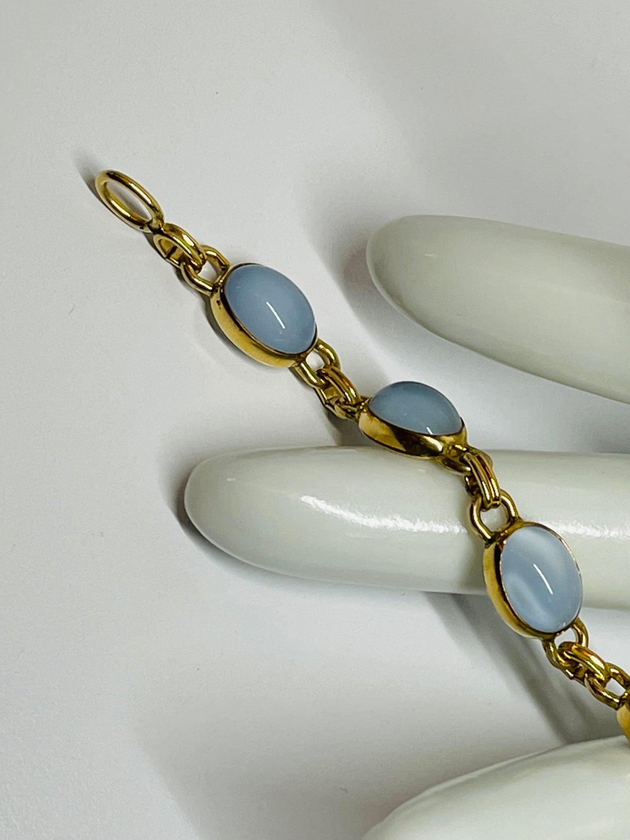 Gold Fill Moonstone Bracelet
