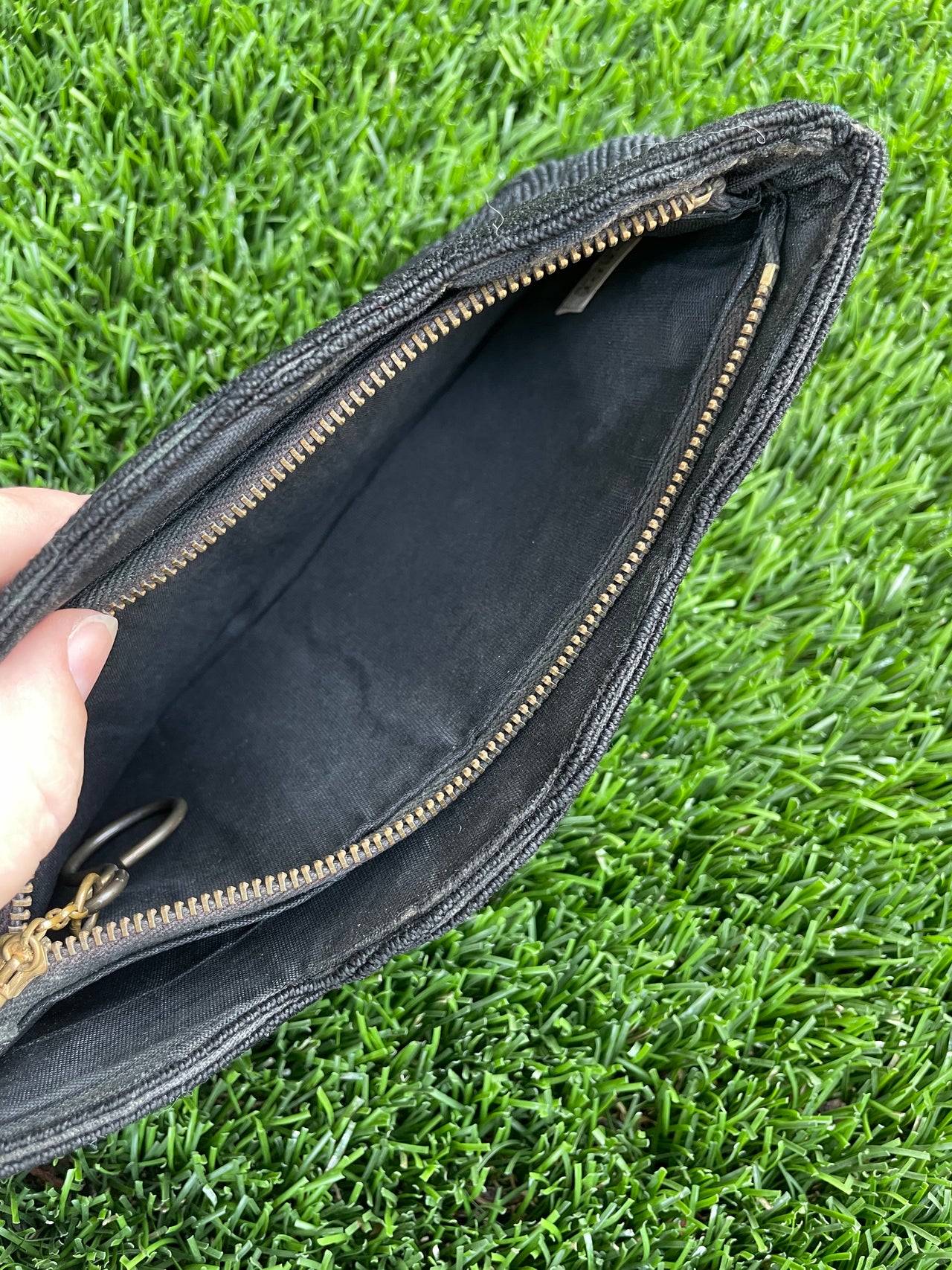 1940’s Black Corde Purse