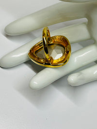 Thumbnail for Craft Huge Pear Shape Rhinestone Ring