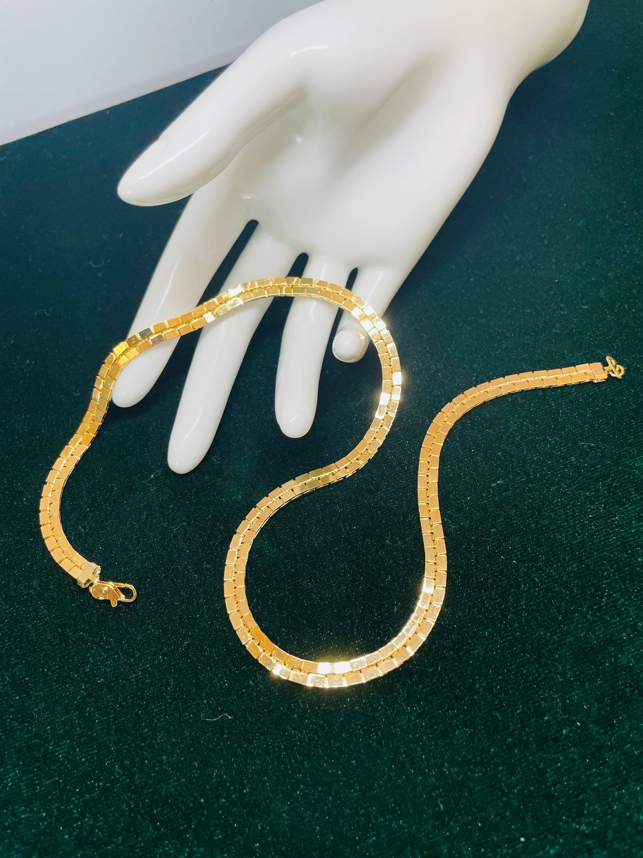 18K Gold Plated Mirror Chain