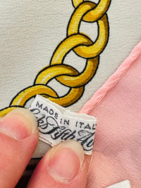 Thumbnail for Saks Fifth Avenue Pink Equestrian Scarf