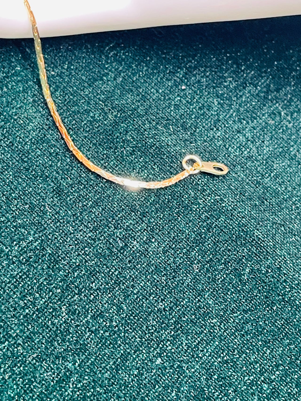 New Old Stock 14K GP Thin Bracelet