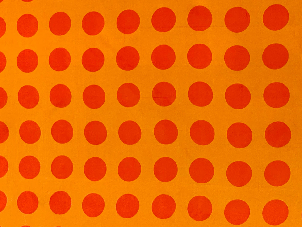 Vera Orange Dot Scarf