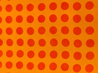 Thumbnail for Vera Orange Dot Scarf