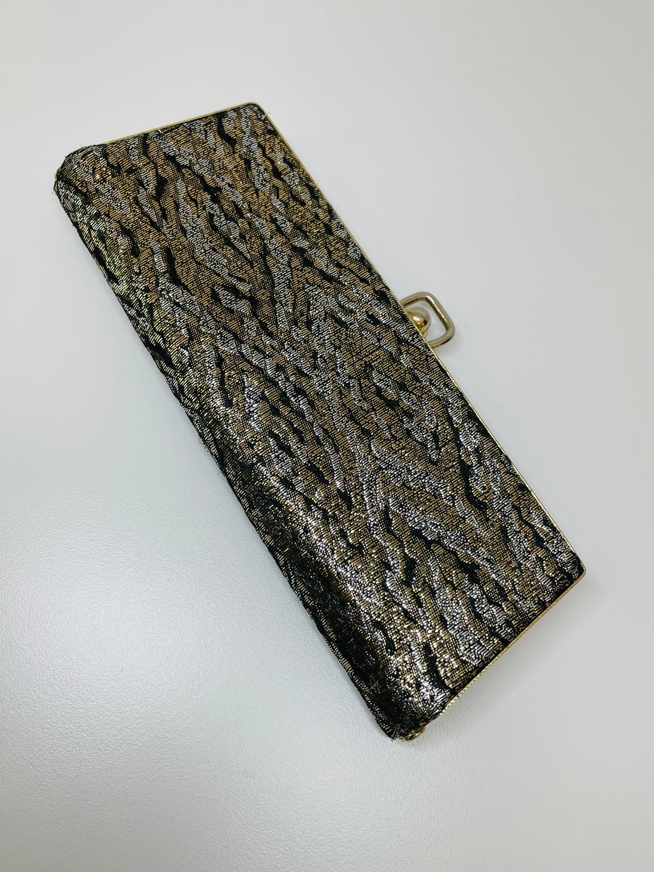 Black, Gold, and Silver Fabric Case Devil's Details 