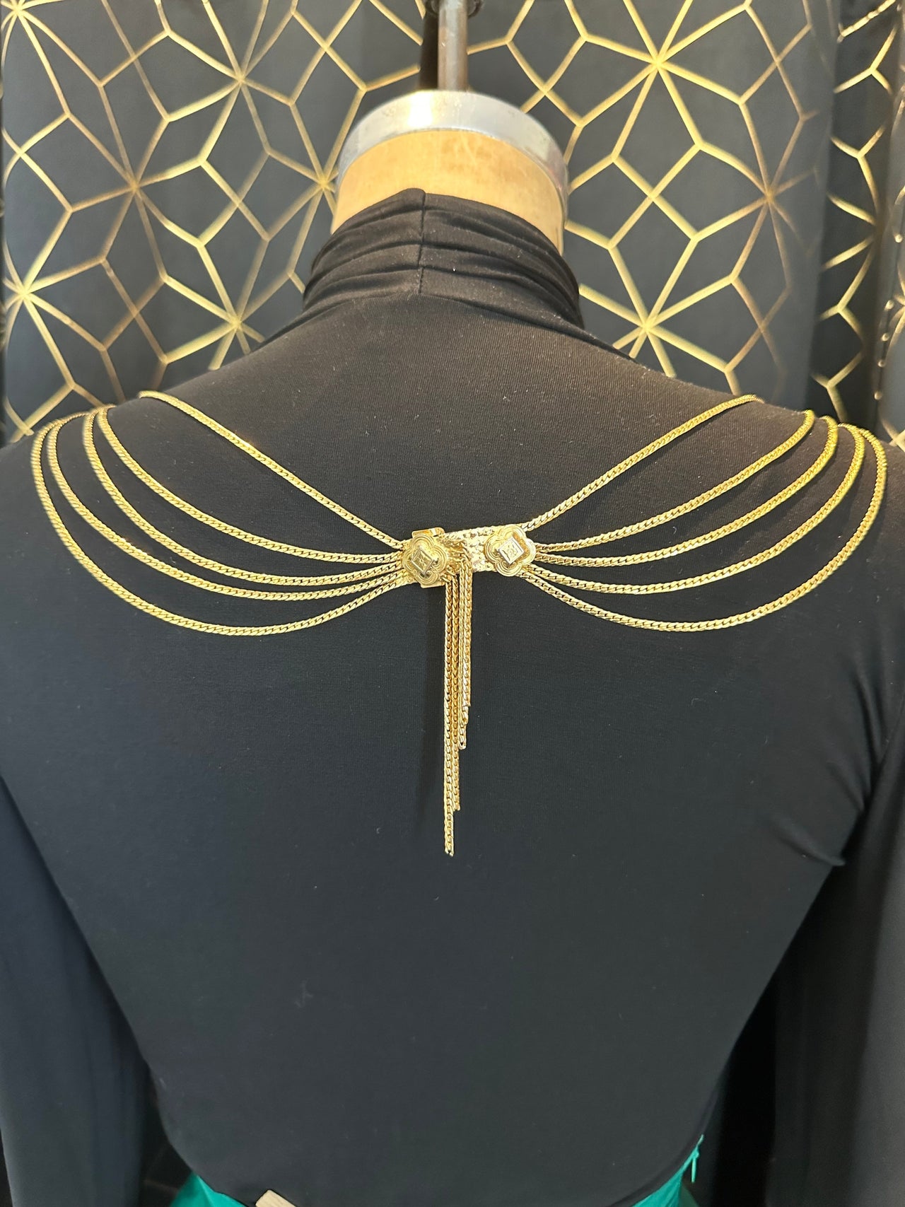 Christian Dior Shoulder Chain Jewelry Devil's Details 