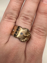 Thumbnail for Gold Filled Buckle Ring Devil's Details 