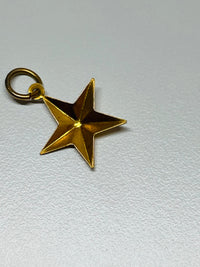 Thumbnail for Gold plated Star Charm Devil's Details 