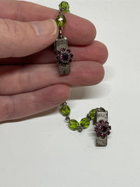 Thumbnail for Green Beaded Sweater Clips Bloomers and Frocks 