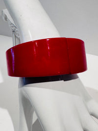 Thumbnail for Kira. Large Red Clamper Bakelite Bangle Bloomers and Frocks 