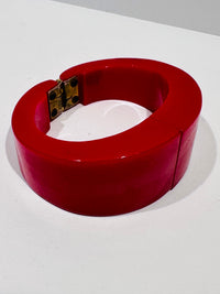 Thumbnail for Kira. Large Red Clamper Bakelite Bangle Bloomers and Frocks 