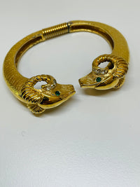 Thumbnail for KJL Rams Head Bangle Devil's Details 