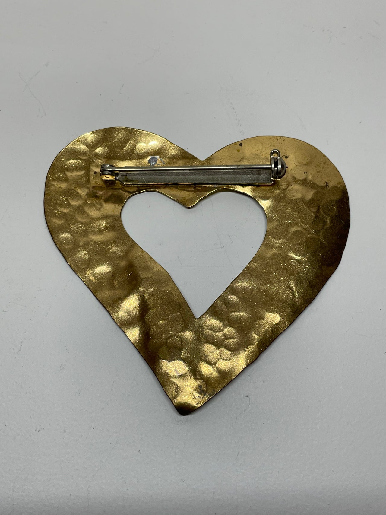 Large Gold Textured Heart Bloomers and Frocks 