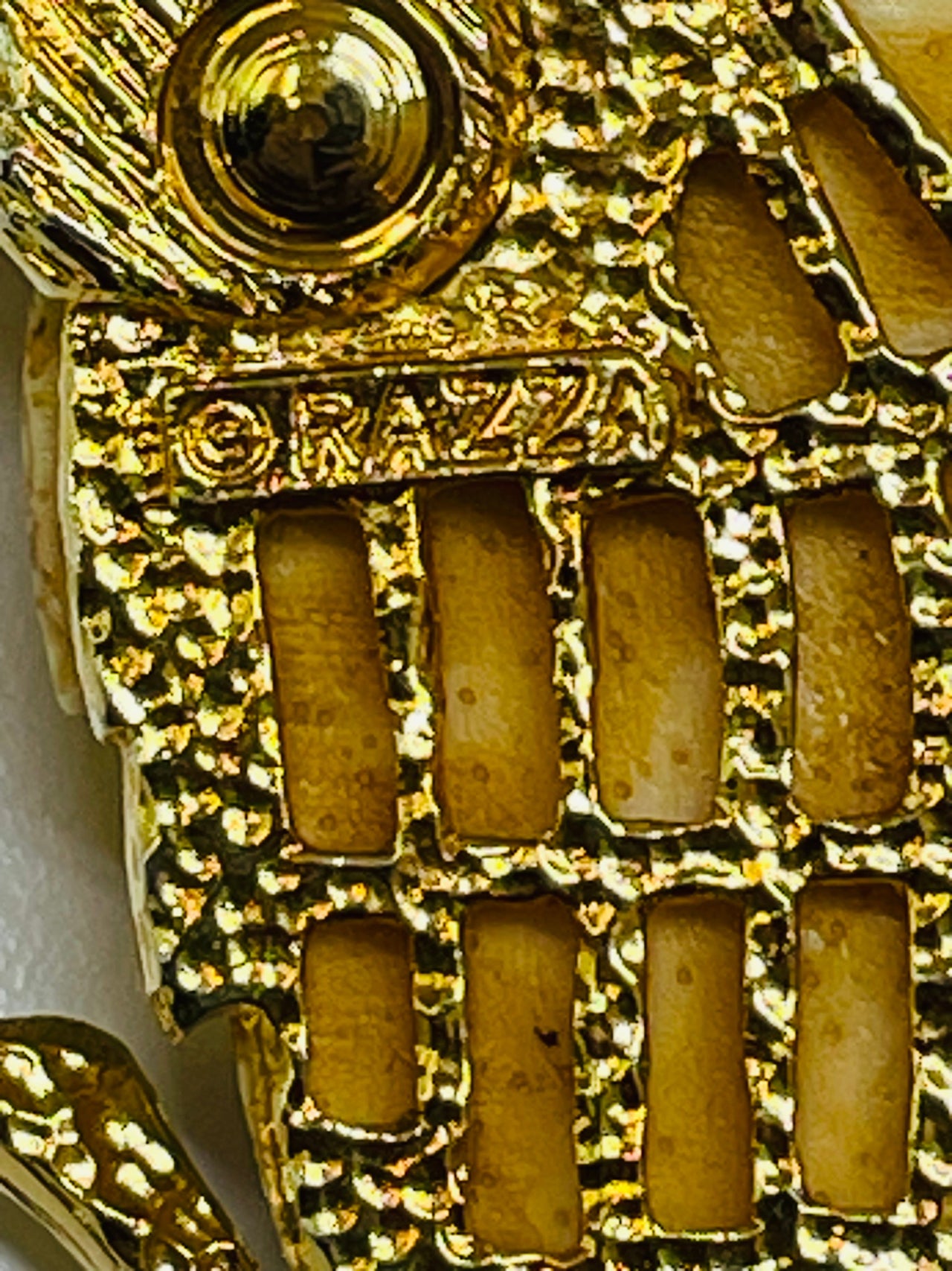 Luca Razza Owl Necklace Devil's Details 