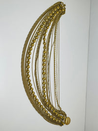 Thumbnail for Monet Gold 25 Chain Necklace Devil's Details 