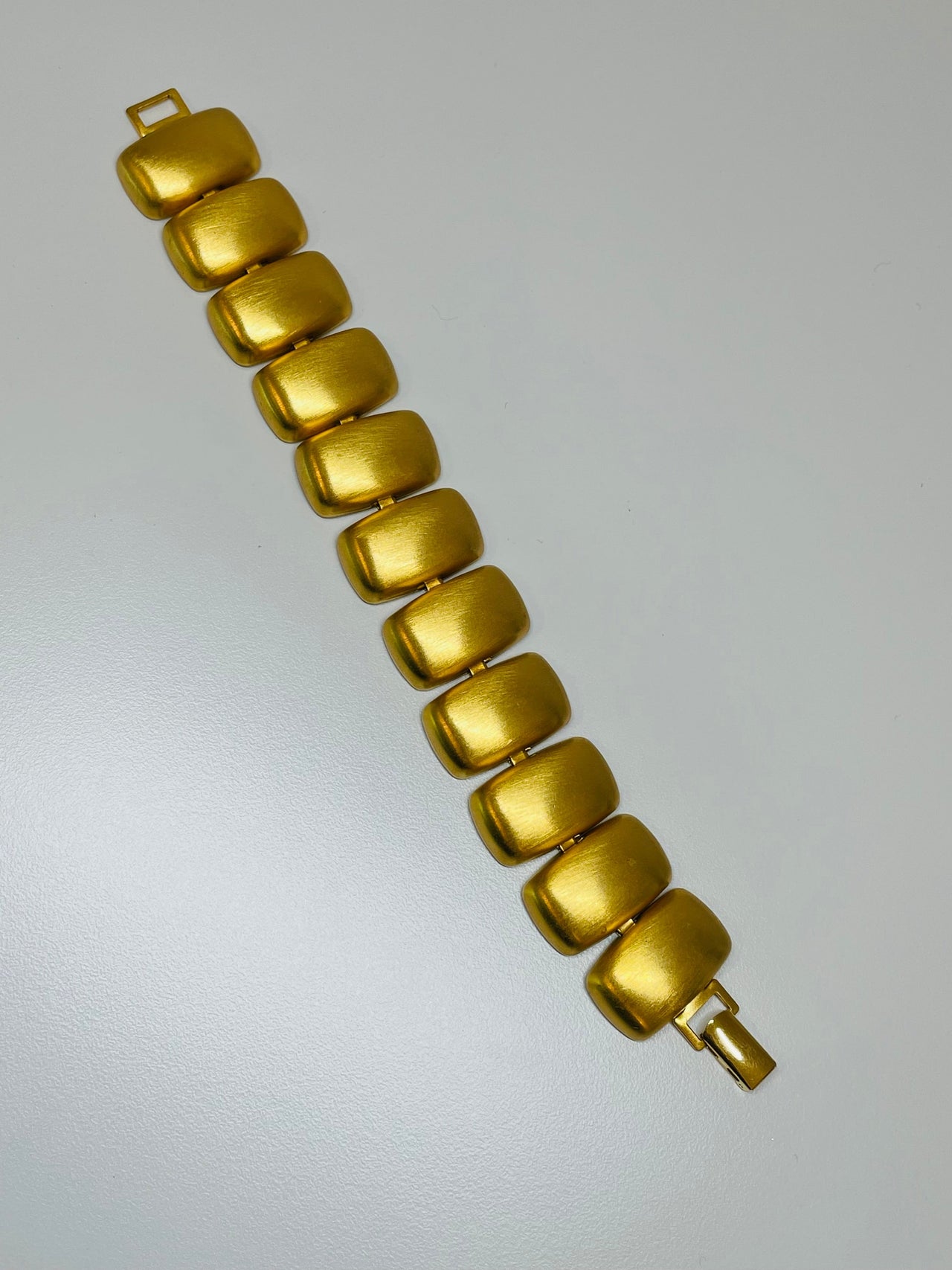Napier Matte Gold Bracelet Devil's Details 