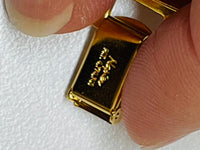 Thumbnail for Napier Matte Gold Bracelet Devil's Details 