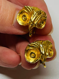 Thumbnail for Owl Clip On Earrings Devil's Details 