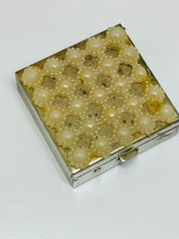 Thumbnail for Pearl Top Silver Pill Box Devil's Details 