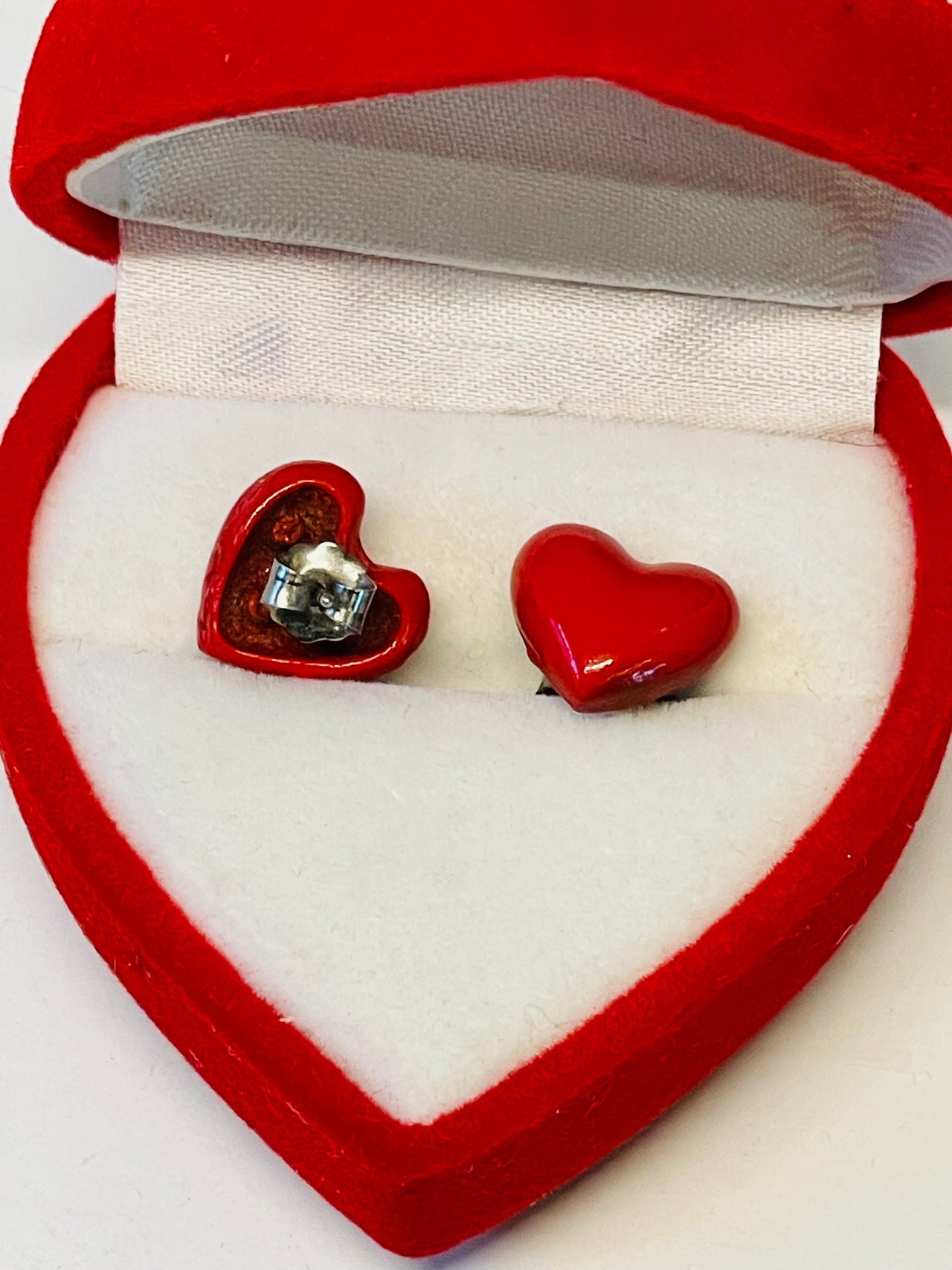 Red Heart Studs Devil's Details 