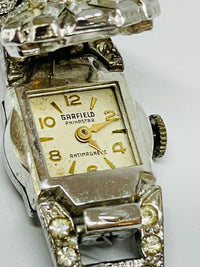 Thumbnail for Rhinestone Silver Watch Devil's Details 