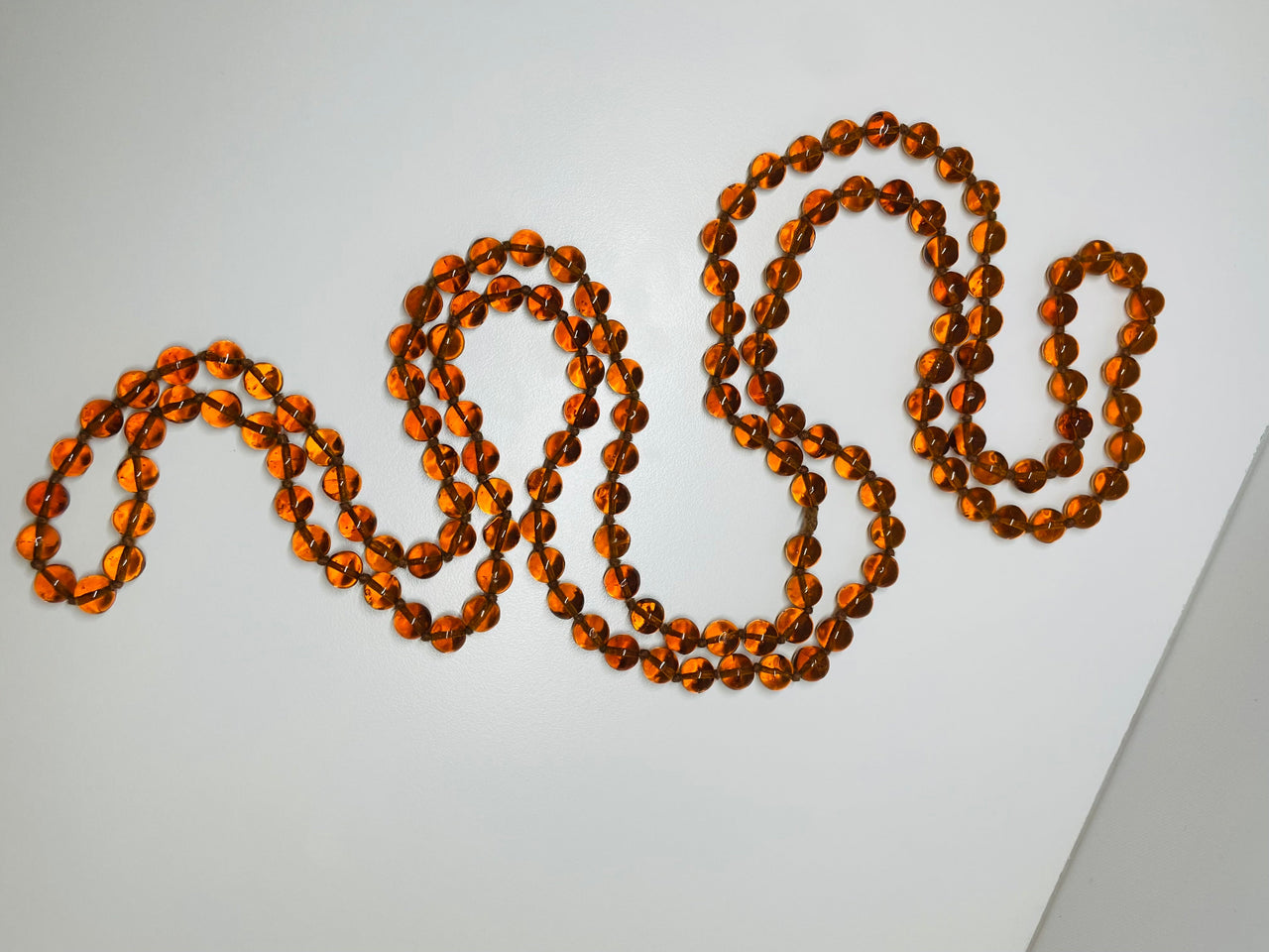 Root Beer Glass Beaded Necklace Devil's Details 