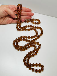Thumbnail for Root Beer Glass Beaded Necklace Devil's Details 