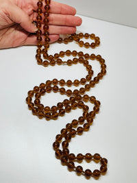 Thumbnail for Root Beer Glass Beaded Necklace Devil's Details 