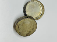 Thumbnail for Round Metal Pill Box with Painted Enamel Top Devil's Details 