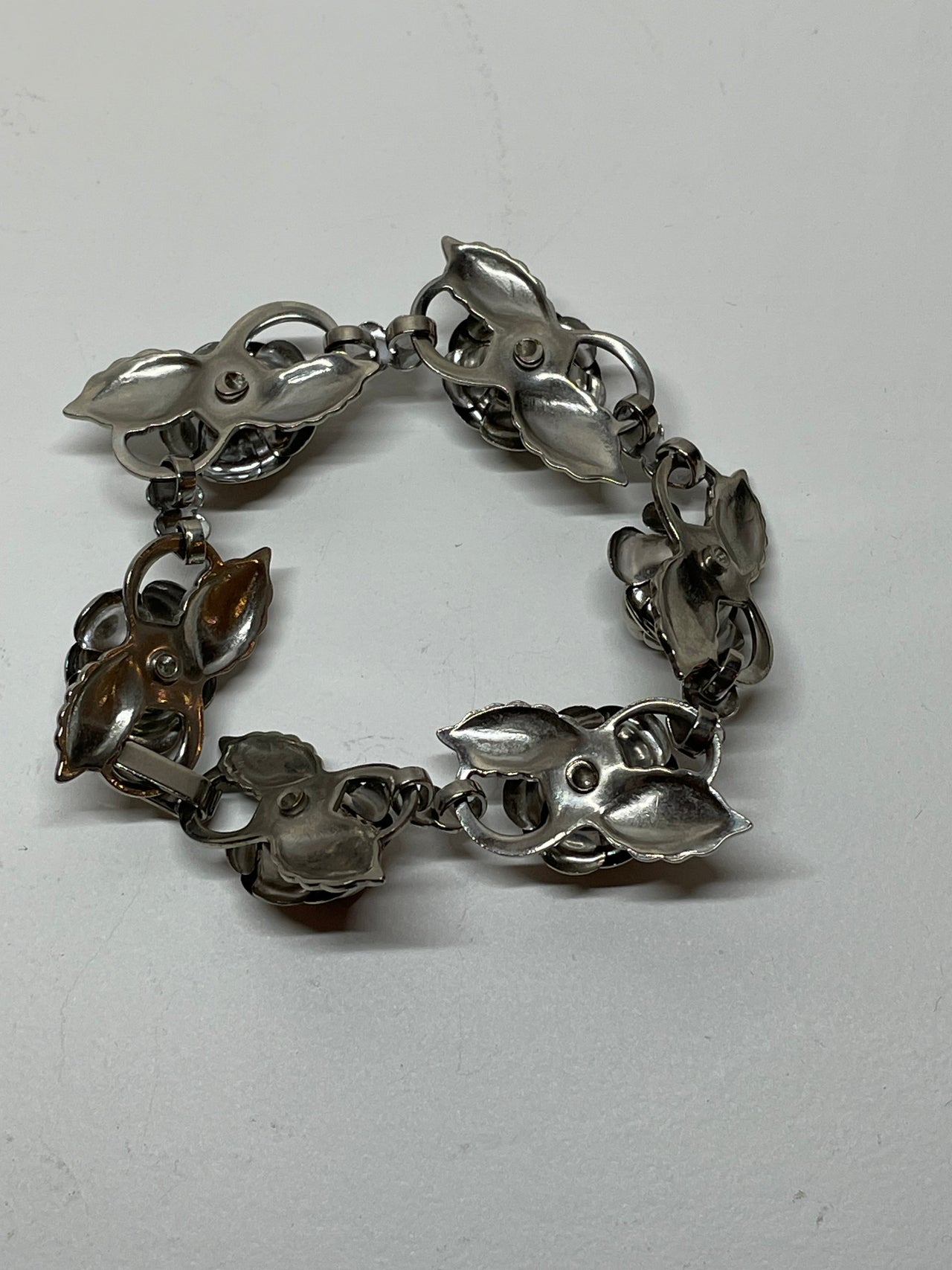 Silver Rose Bracelet Bloomers and Frocks 
