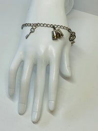 Thumbnail for Sterling Silver Kinky Charm Bracelet Devil's Details 