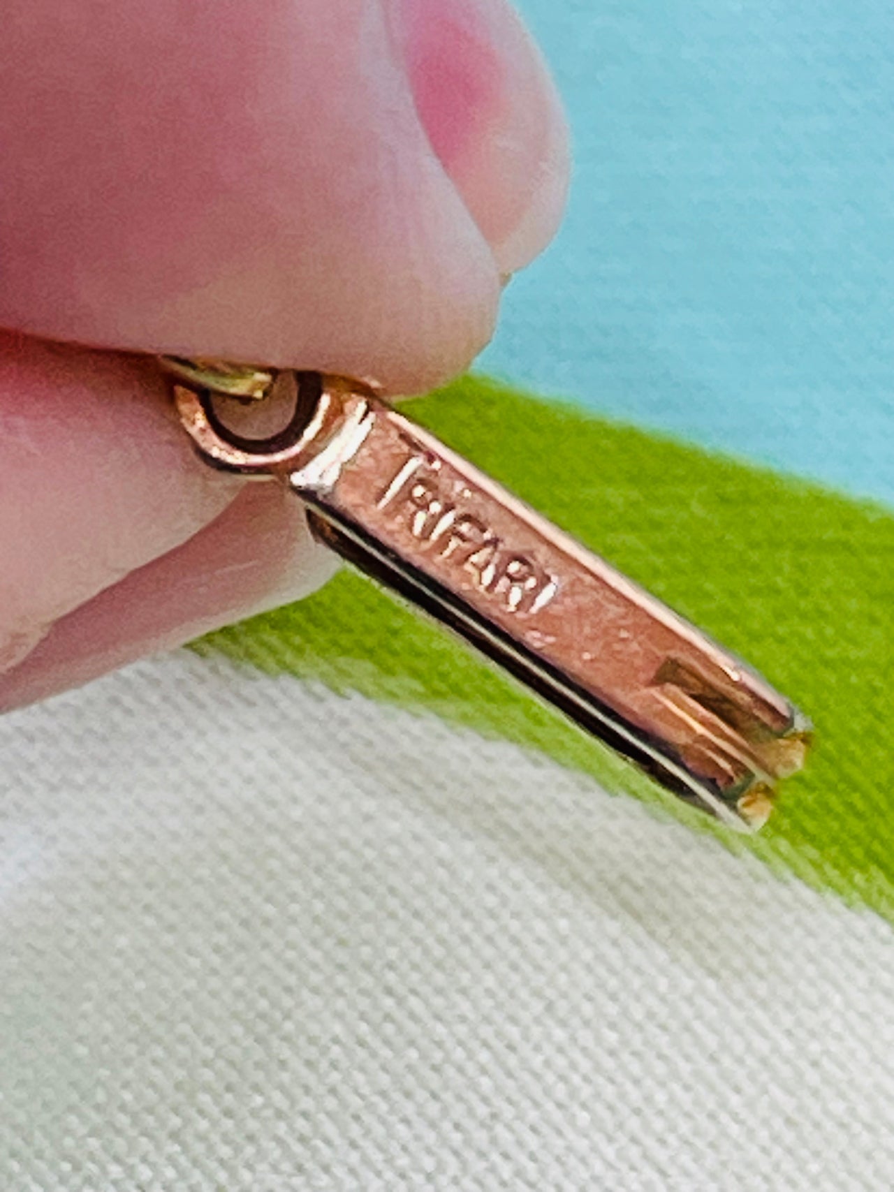 Trifari Gold Bow Chain Necklace Devil's Details 