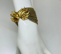 Thumbnail for Trifari Multi Strand Bracelet Bracelet Devil's Details 