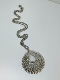 Thumbnail for Trifari Silver Pendant Devil's Details 