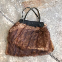 Thumbnail for 1940's Chocolate Brown Fur Purse Purse Bloomers and Frocks 