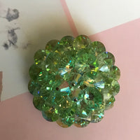 Thumbnail for 1960s Green Beaded Brooch Jewelry Bloomers and Frocks 