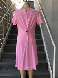Thumbnail for 1960s Pink Checkered Day Dress Bloomers and Frocks 
