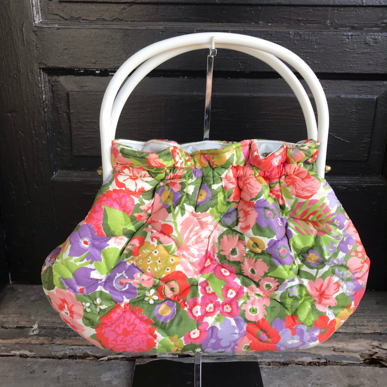 1960's "Souré Bag" Floral Purse Purse Bloomers and Frocks 