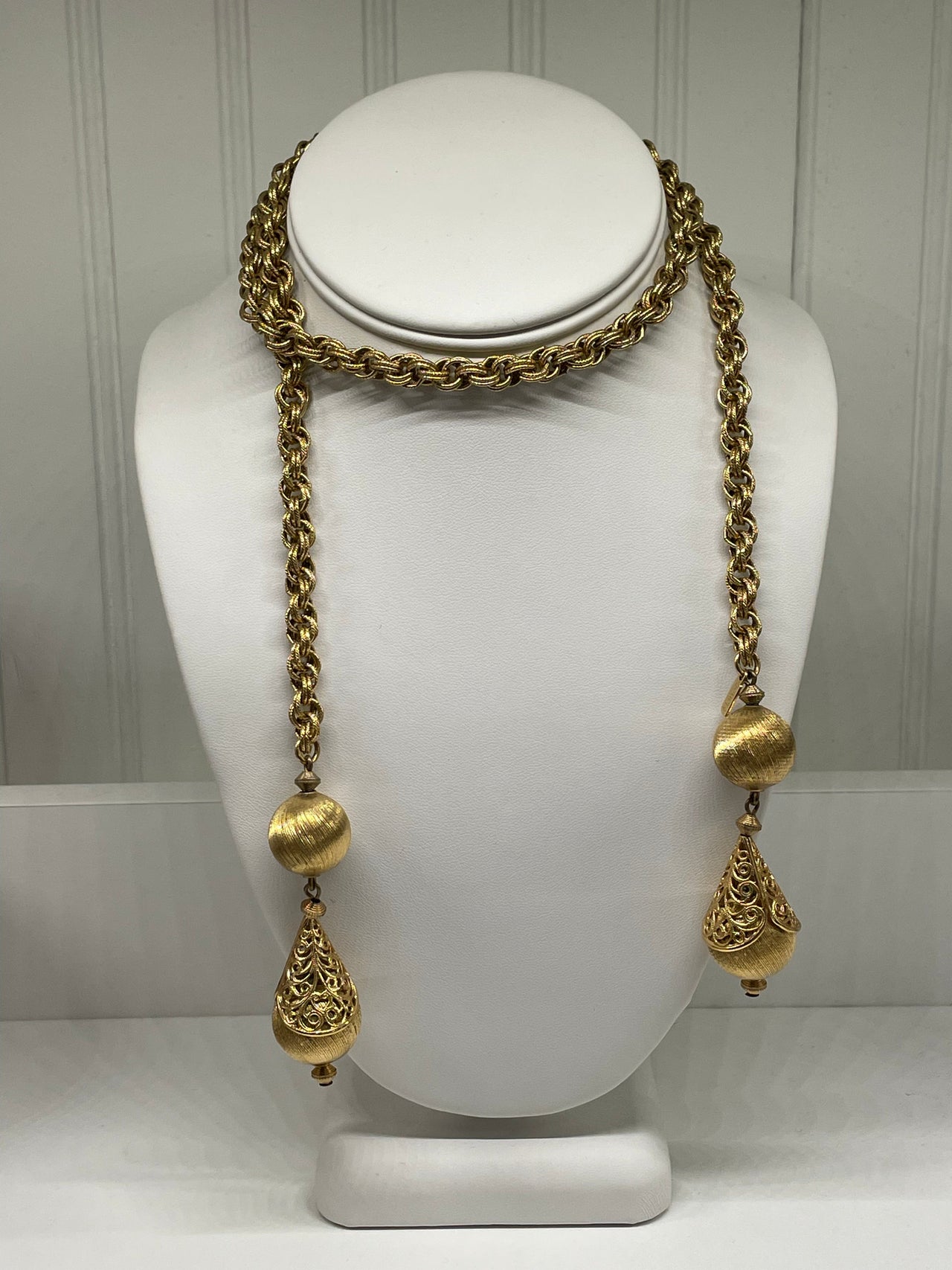 1968 Monet Bolero Gold Necklace Bloomers and Frocks 