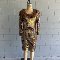 Thumbnail for 1980’s Bronze and Gold Beaded Dress Bloomers and Frocks 