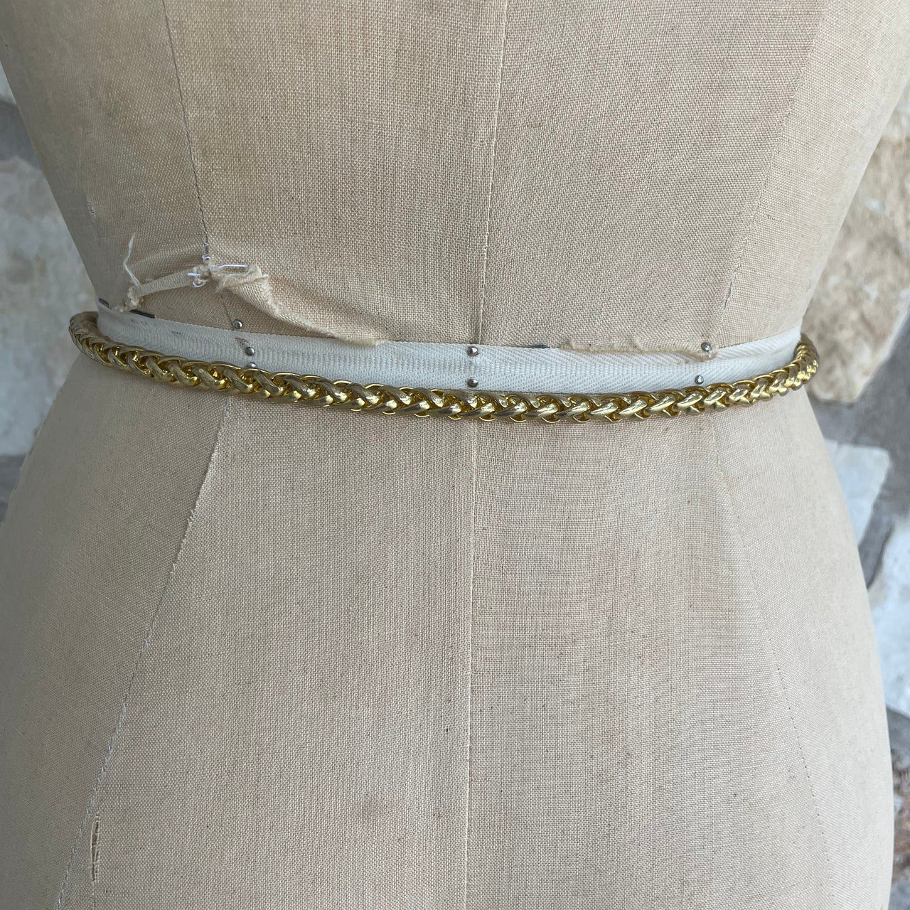 1980s Gold Chain Belt Bloomers and Frocks 