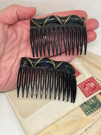 Thumbnail for Black and Gold Hair Combs Bloomers and Frocks 