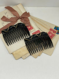 Thumbnail for Black and Gold Hair Combs Bloomers and Frocks 