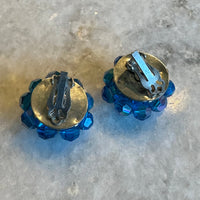 Thumbnail for Blue Beaded Clip On Earrings Bloomers and Frocks 