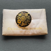 Thumbnail for Damascene Round Floral Brooch Bloomers and Frocks 